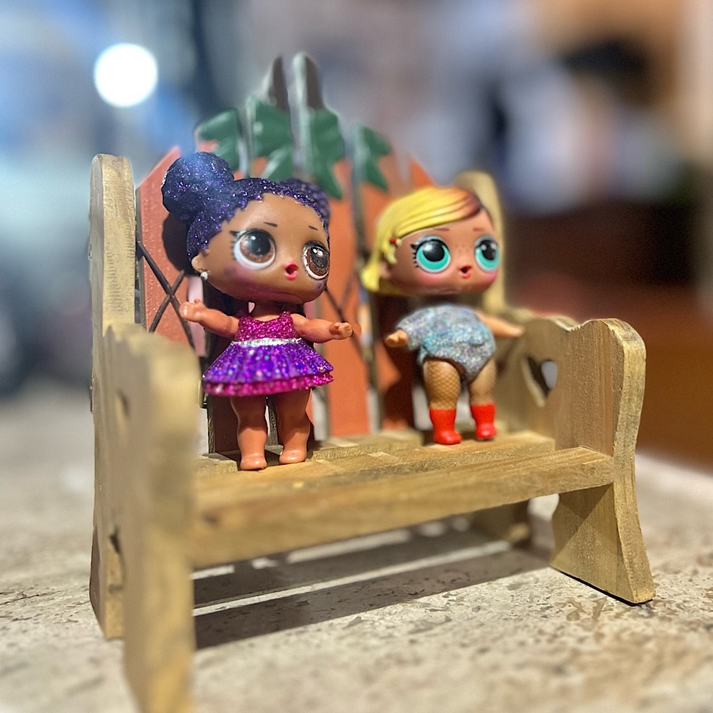 LOL surprise glitter queen purple doll & Eye spy boogie babe retro club g6